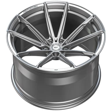 Легкосплавний диск 19" Wheelforce RACE.THREE 19x9 ET44 5x112 Frozen срібний - фото My Tuning Lab