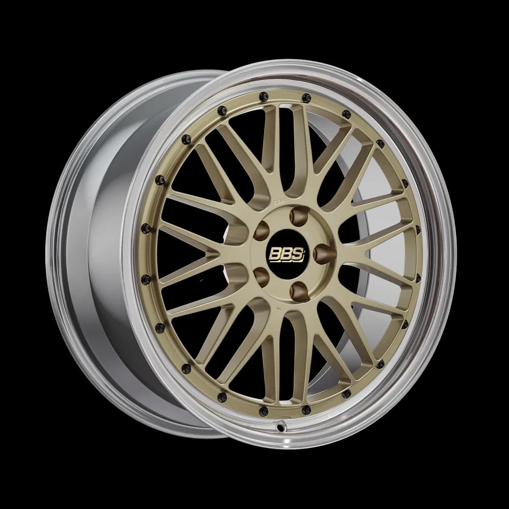 Легкосплавний диск 19" BBS LM 19x8,5 ET48 5x112 золотий glossy - фото My Tuning Lab