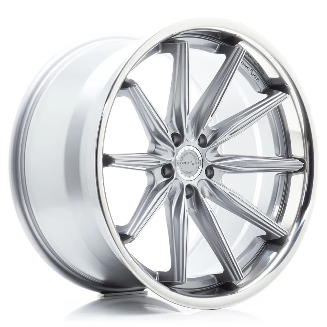 Легкосплавний диск 21" Concaver CVR8 21x9,5 ET35 5x108 брашований Titanium - фото My Tuning Lab
