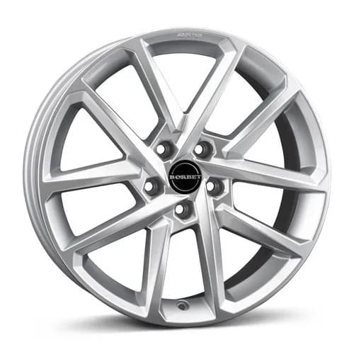 Легкосплавний диск 19" Borbet N 19x8 ET44,9 5x112 Crystal silver - фото My Tuning Lab