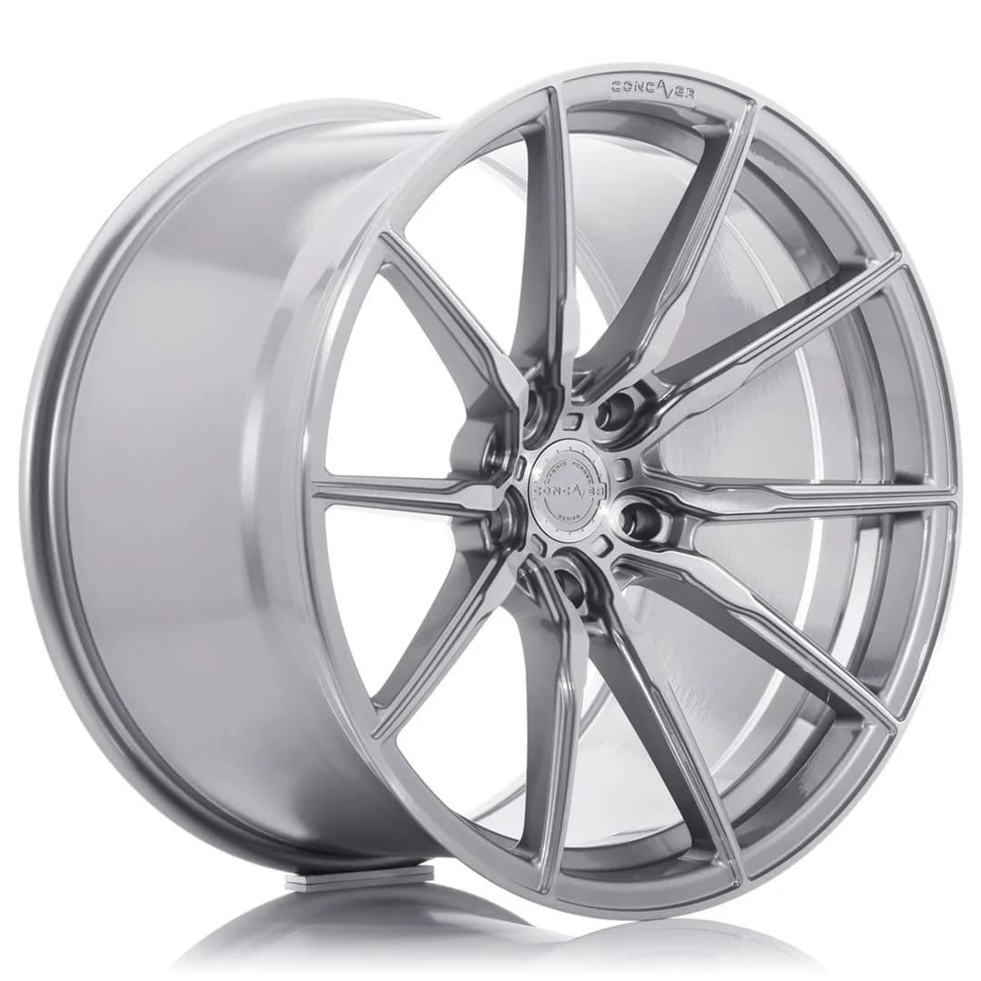 Легкосплавний диск 19" Concaver CVR4 19x8,5 ET45 5x108 брашований Titanium - фото My Tuning Lab