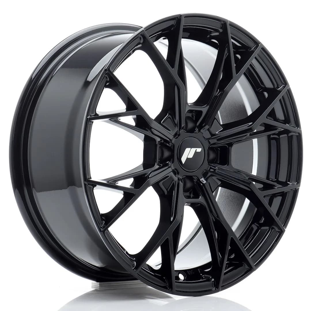 Легкосплавний диск 17" Japan Racing JR49 17x8 ET40 4x100 глянцевий чорний - фото My Tuning Lab