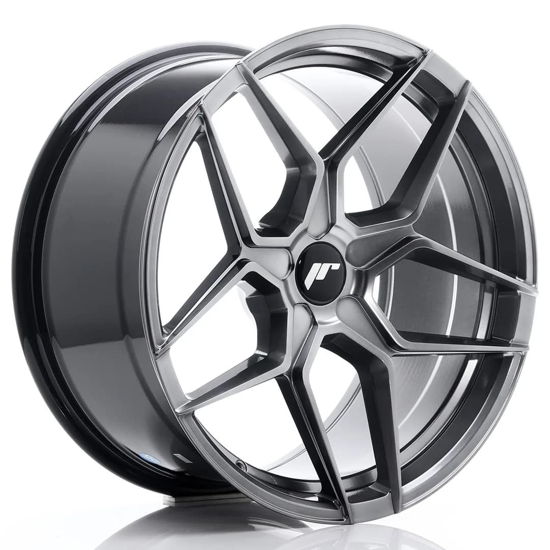 Легкосплавний диск 19" Japan Racing JR34 19x9,5 ET35 5x112 насичений чорний - фото My Tuning Lab