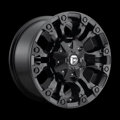 Легкосплавний диск 18" Fuel Vapor 18x8 ET35 5x120 матовий чорний - фото My Tuning Lab