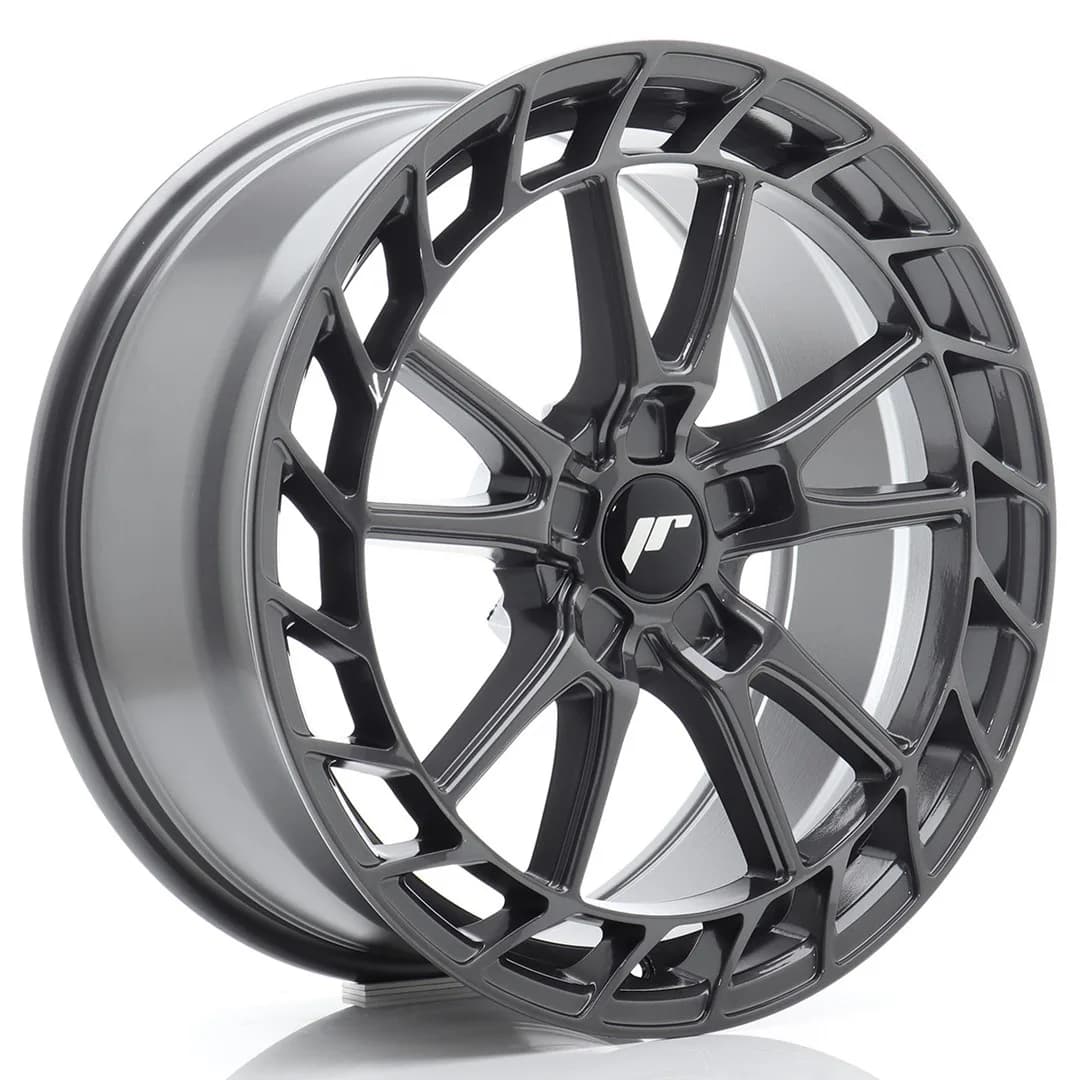 Легкосплавний диск 19" Japan Racing JR45 19x8,5 ET43 5x108 насичений сірий - фото My Tuning Lab