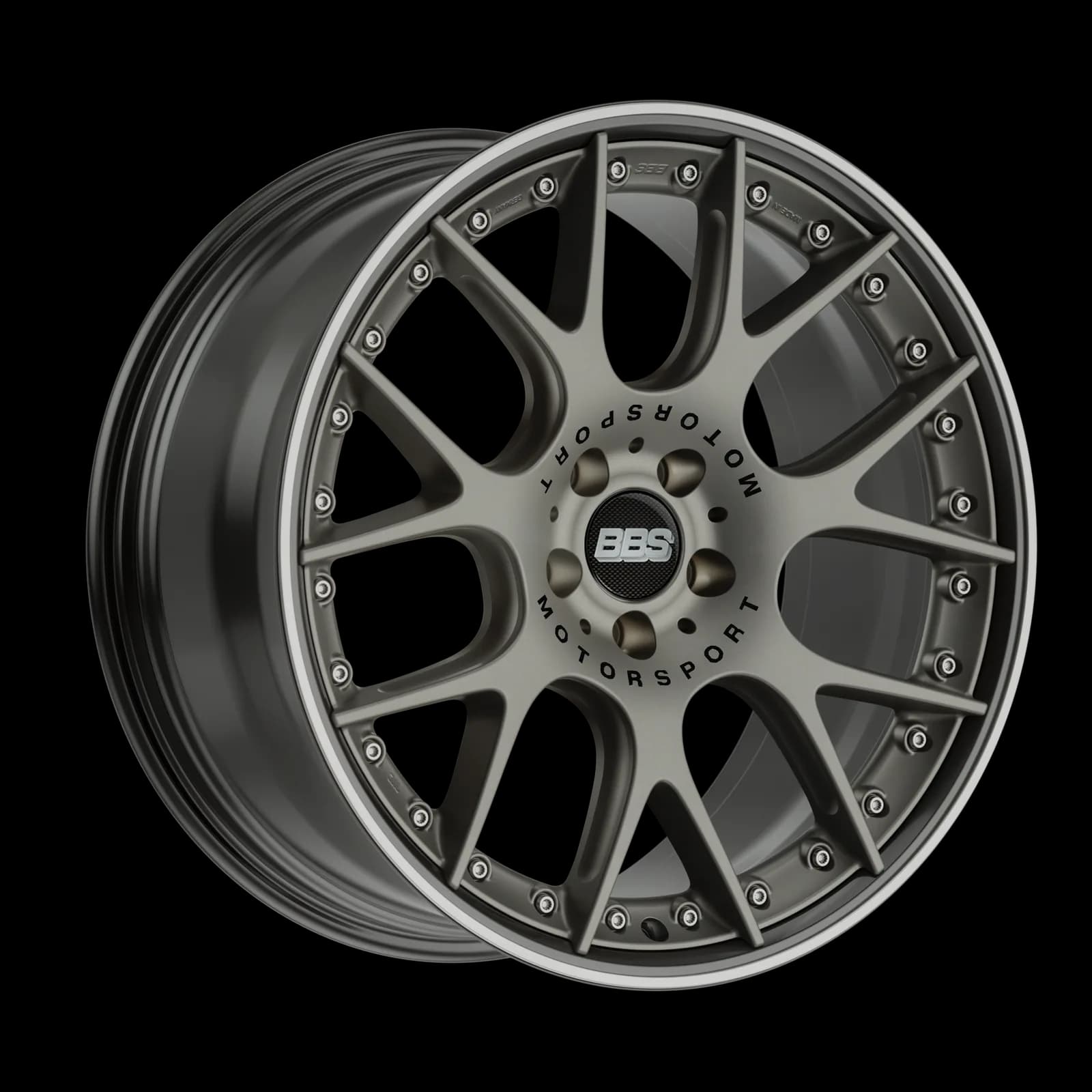 Легкосплавний диск 20" BBS CH-R 2 20x9,5 ET25 5x112 Platinum срібний - фото My Tuning Lab