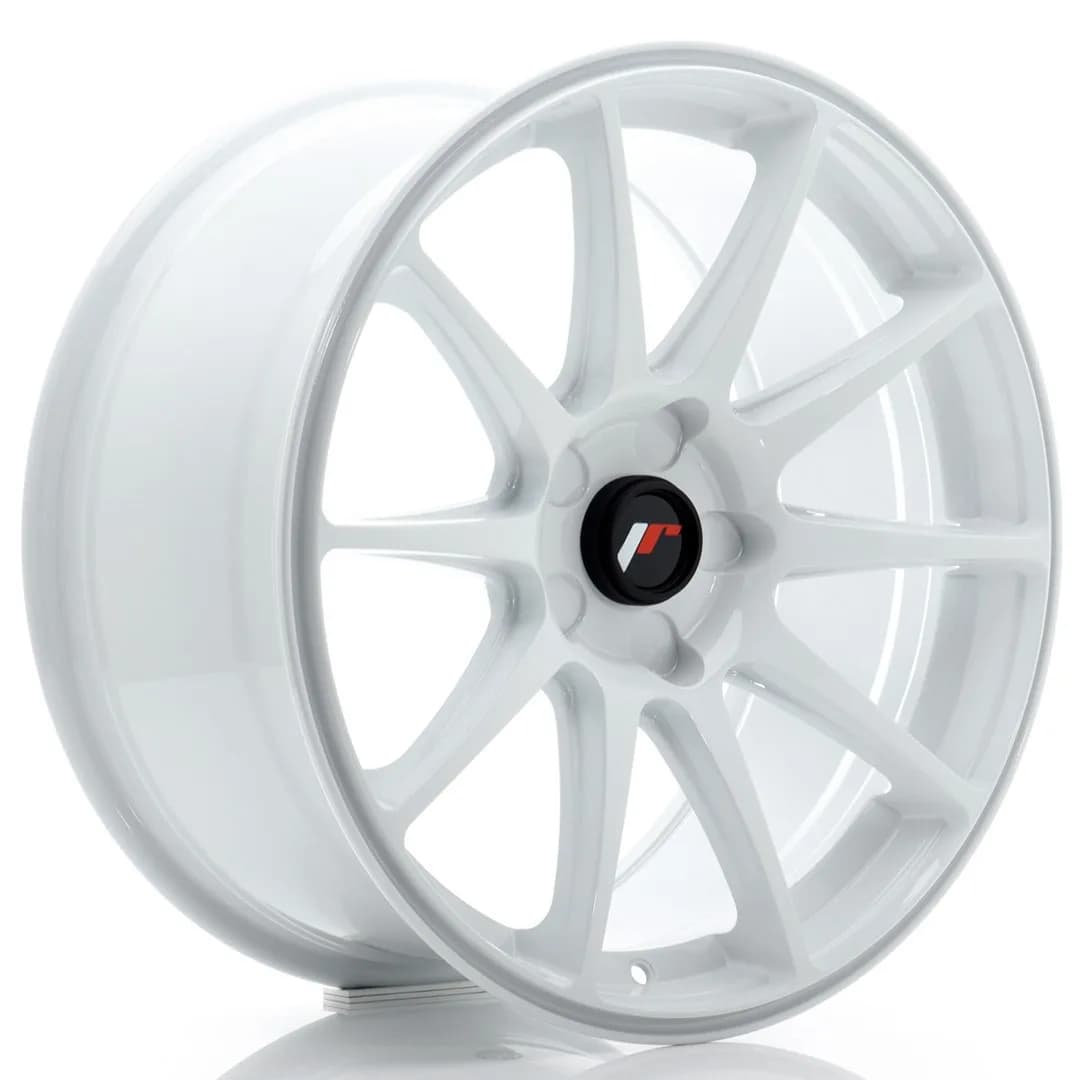 Легкосплавний диск 18" Japan Racing JR11 18x8,5 ET40 5x112 білий - фото My Tuning Lab