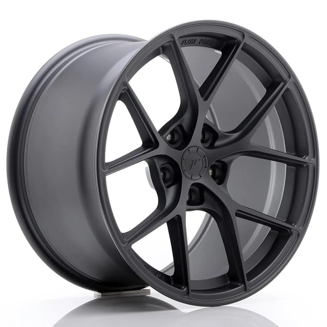 Легкосплавний диск 18" Japan Racing SL01 18x10,5 ET38 5x120 матовий графіт - фото My Tuning Lab