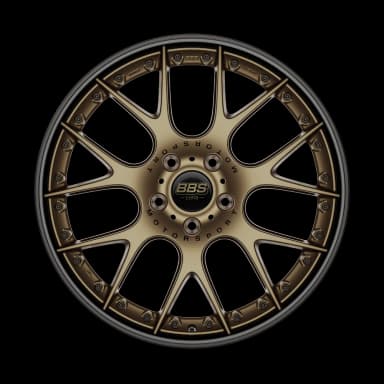 Легкосплавний диск 21" BBS CH-R 2 21x11,5 ET64 5x130 бронза сатиновий - фото My Tuning Lab