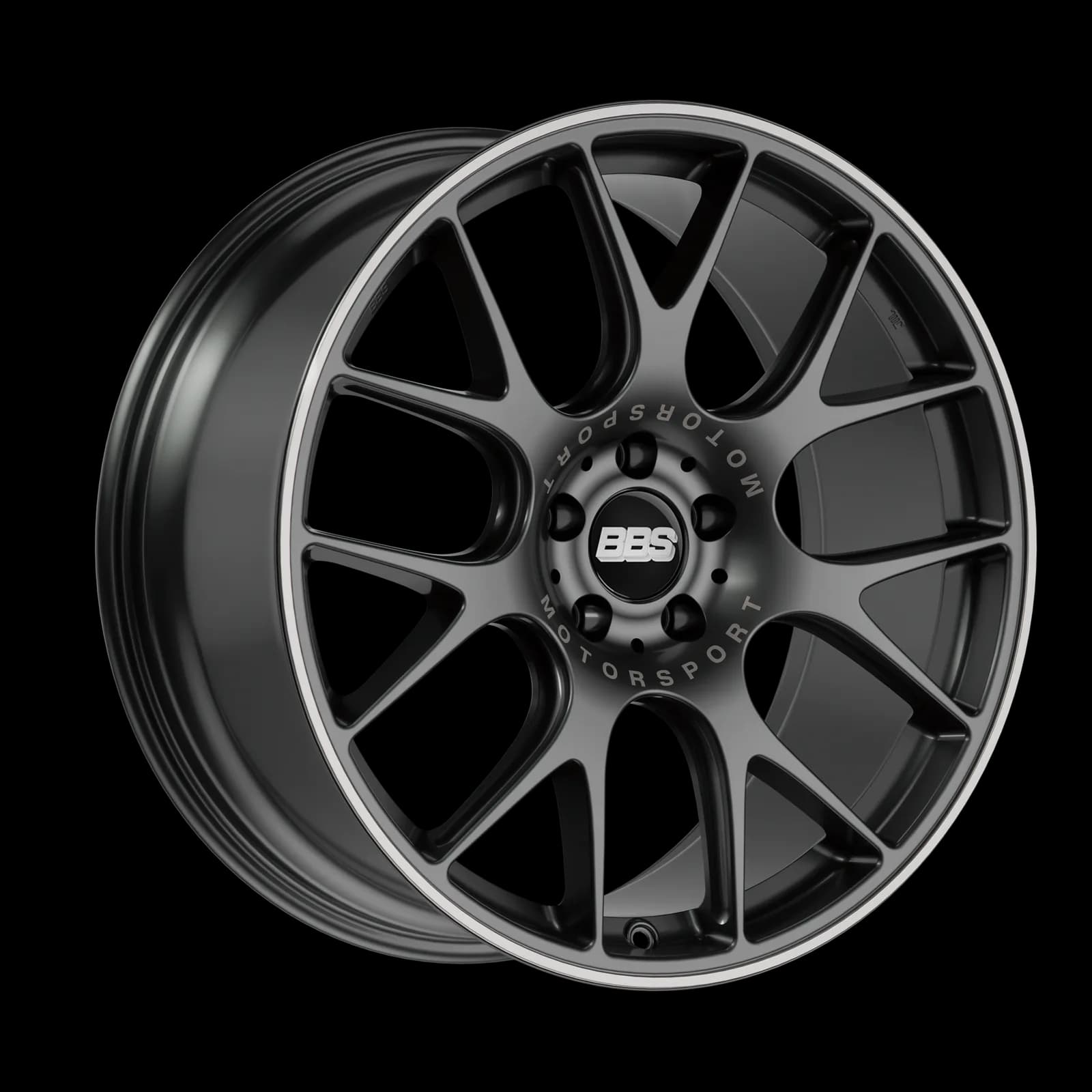 Легкосплавний диск 20" BBS CH-R 20x9 ET24 5x120 чорний сатиновий - фото My Tuning Lab