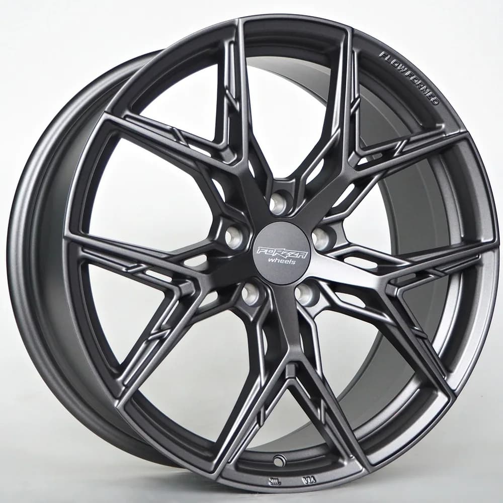 Легкосплавний диск 19" Forzza gravity 19x8,5 ET45 5x112 сатиновий Grey - фото My Tuning Lab