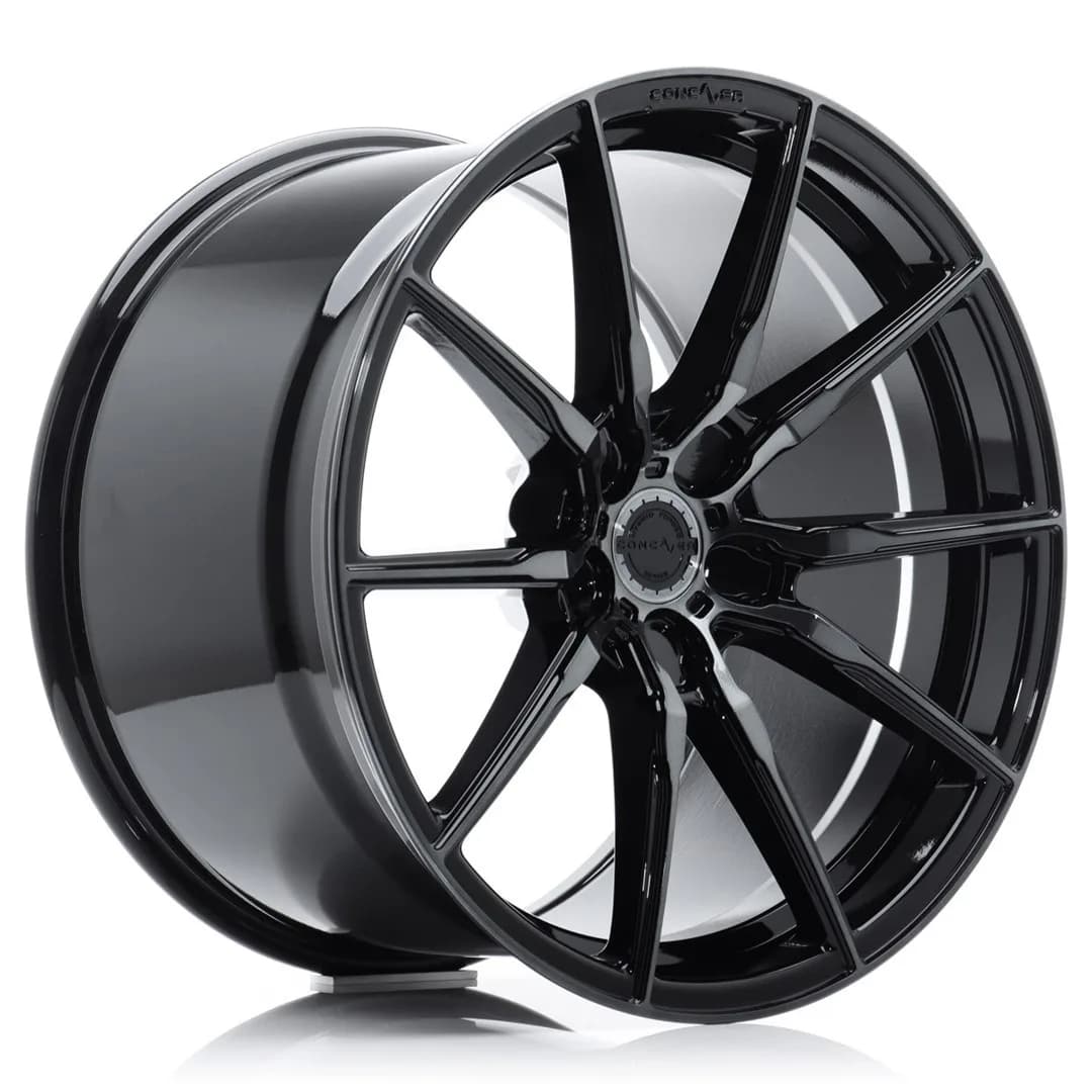 Легкосплавний диск 19" Concaver CVR4 19x8,5 ET25 5x112 чорний з подвійним тонуванням - фото My Tuning Lab