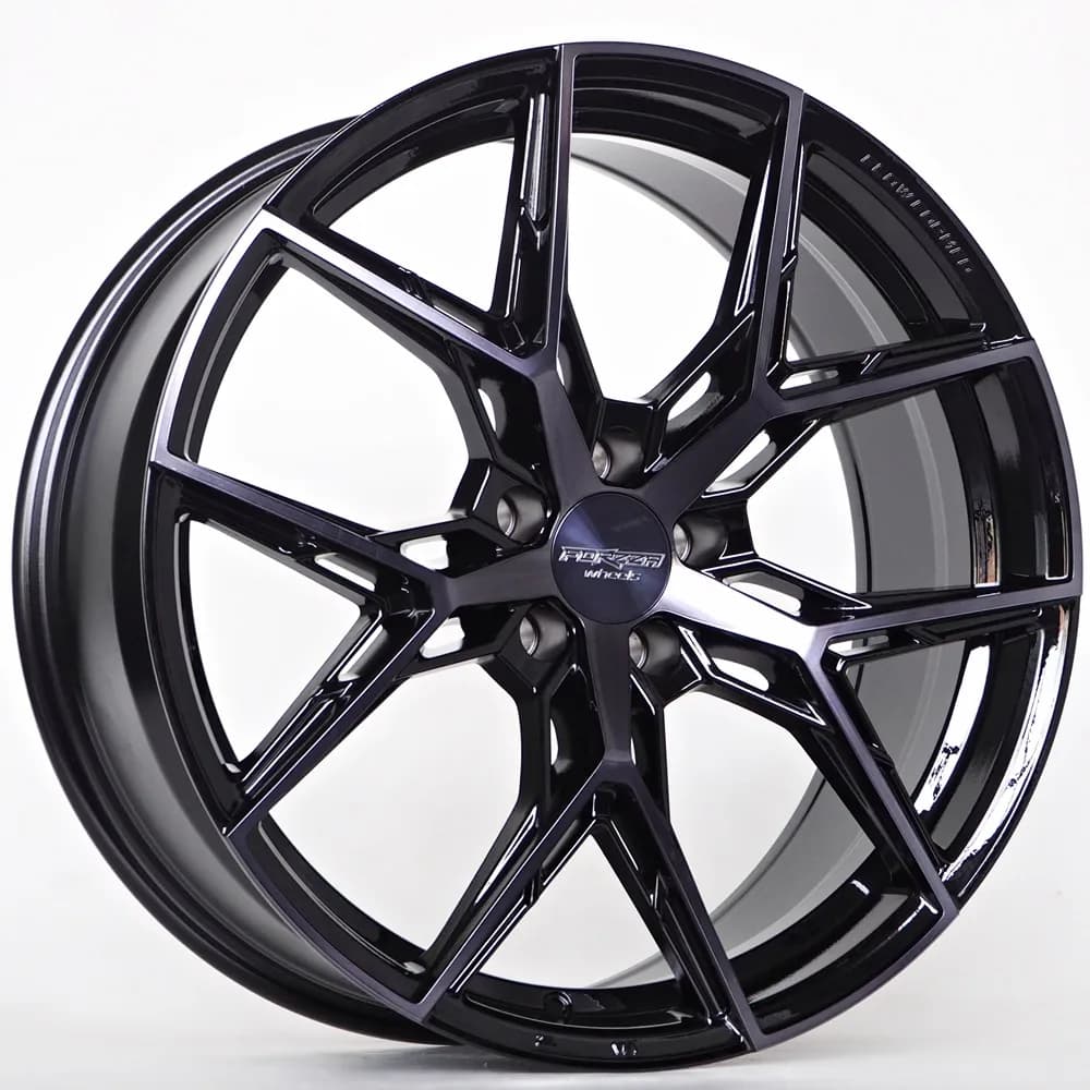 Легкосплавний диск 20" Forzza gravity 20x8,5 ET25 5x112 BFM + чорний Clear Coat - фото My Tuning Lab