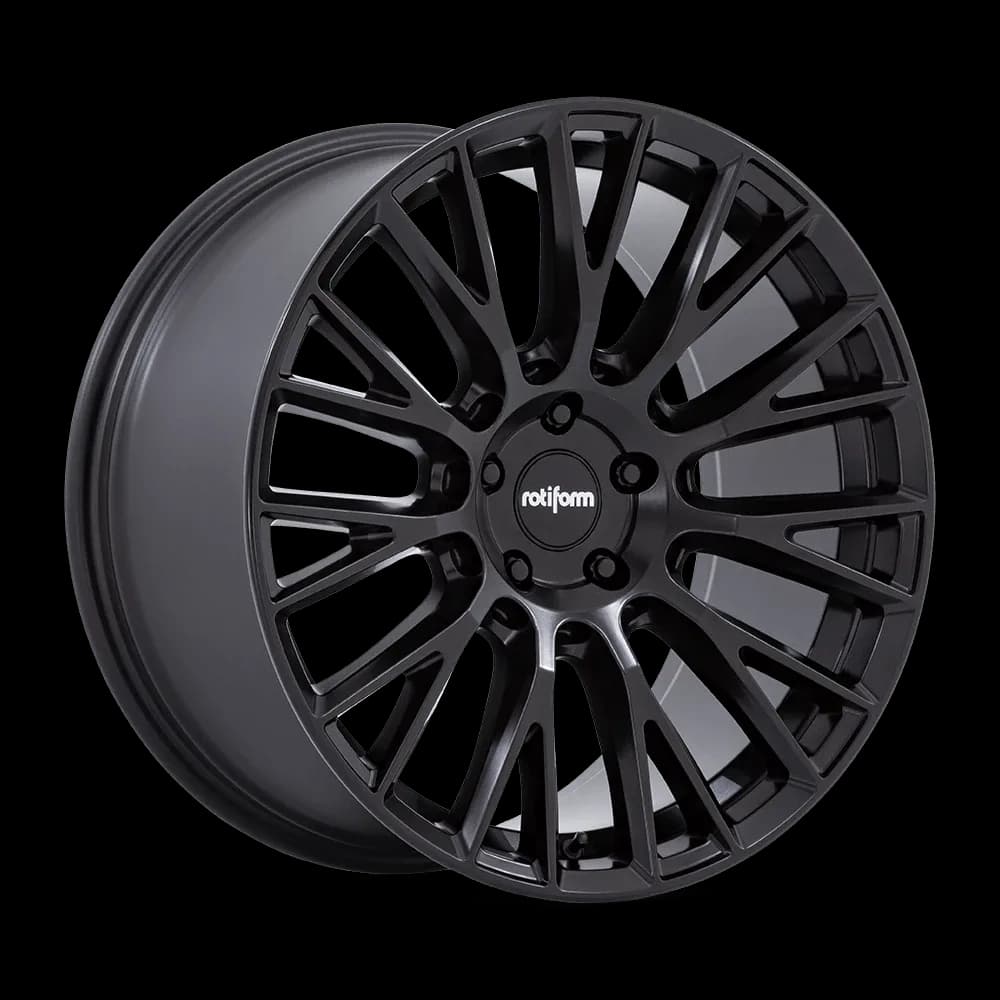 Легкосплавний диск 20" Rotiform RC201 LSE 20x10 ET35 5x112 сатиновий чорний - фото My Tuning Lab