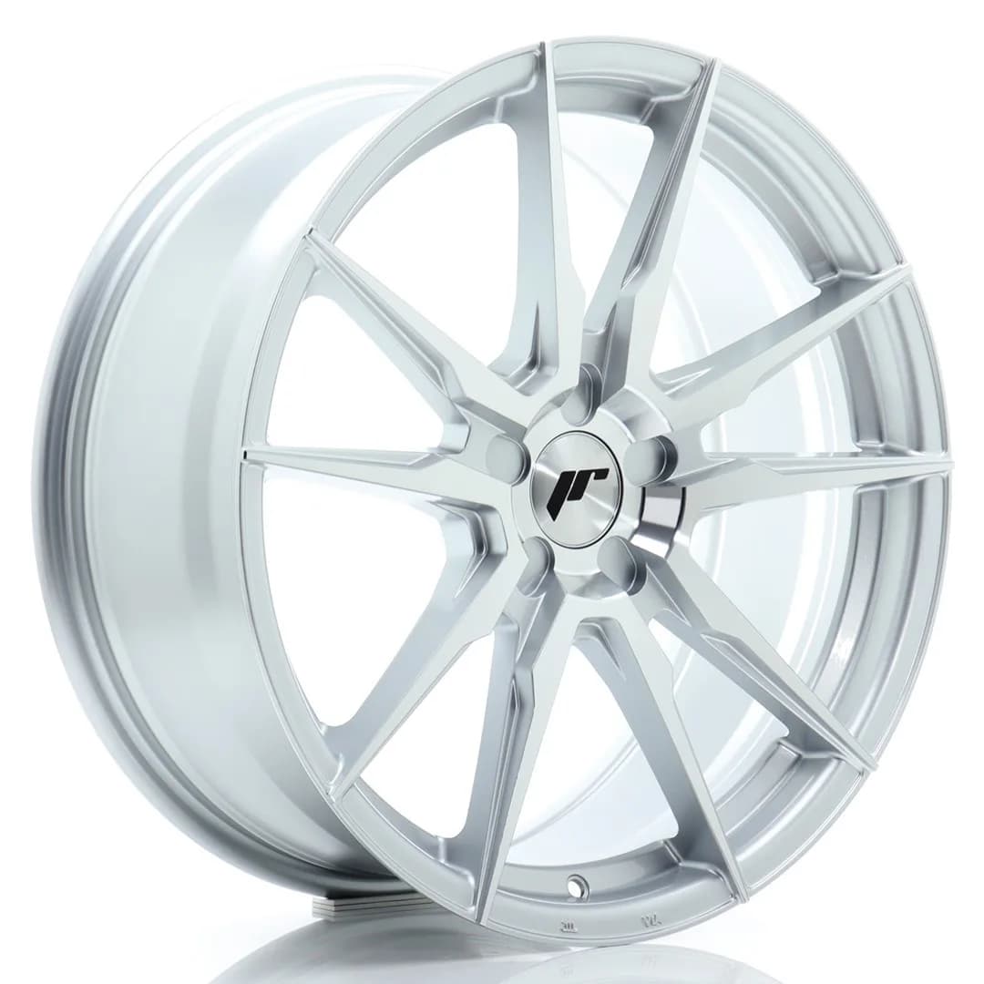 Легкосплавний диск 19" Japan Racing JR21 19x8,5 ET41 5x112 срібний з фрезеруванням - фото My Tuning Lab