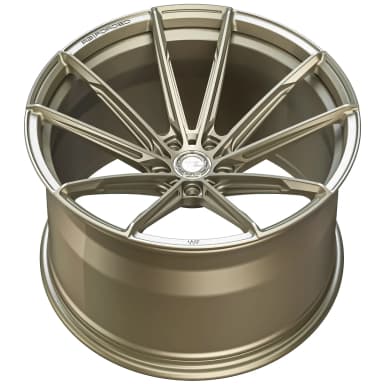 Легкосплавний диск 19" Wheelforce RACE.THREE 19x9,5 ET21 5x112 Light золотий - фото My Tuning Lab