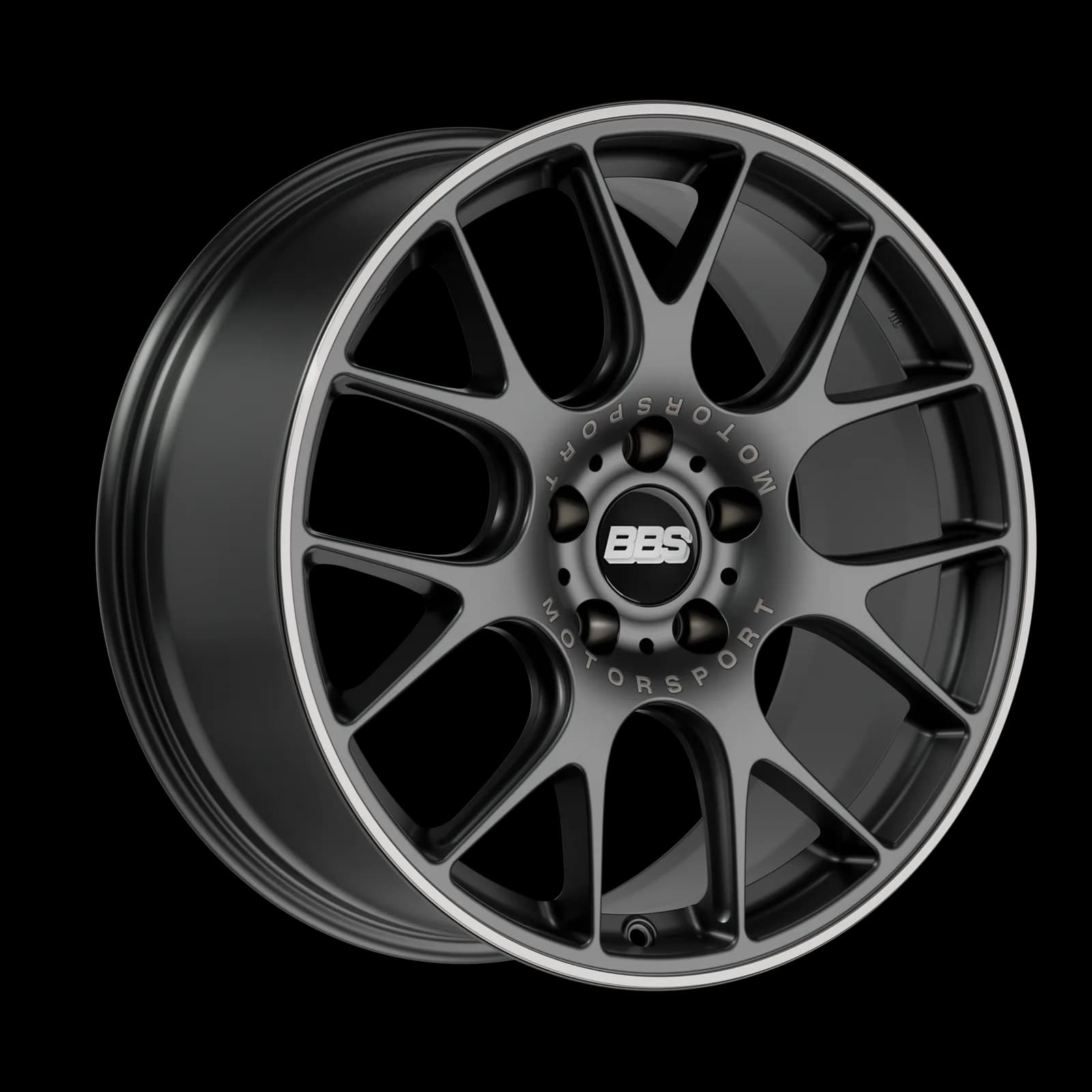 Легкосплавний диск 19" BBS CH-R 19x8 ET40 5x120 чорний сатиновий - фото My Tuning Lab