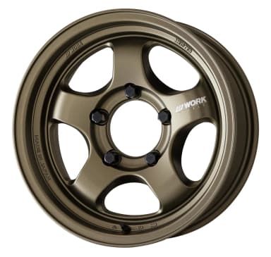 Легкосплавний диск 16" Work Wheels Meister S1-1P SUV 16x6 BLANK Matte бронза (AHG) - фото My Tuning Lab
