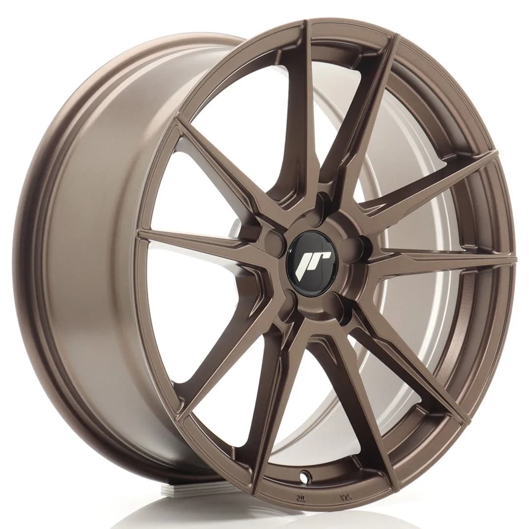 Легкосплавний диск 18" Japan Racing JR21 18x8 ET36 5x120 Matt бронза - фото My Tuning Lab