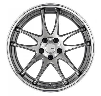 Легкосплавний диск 19" Work Wheels Work Emotion CR-2P 19x10 BLANK срібний (GTS) - фото My Tuning Lab