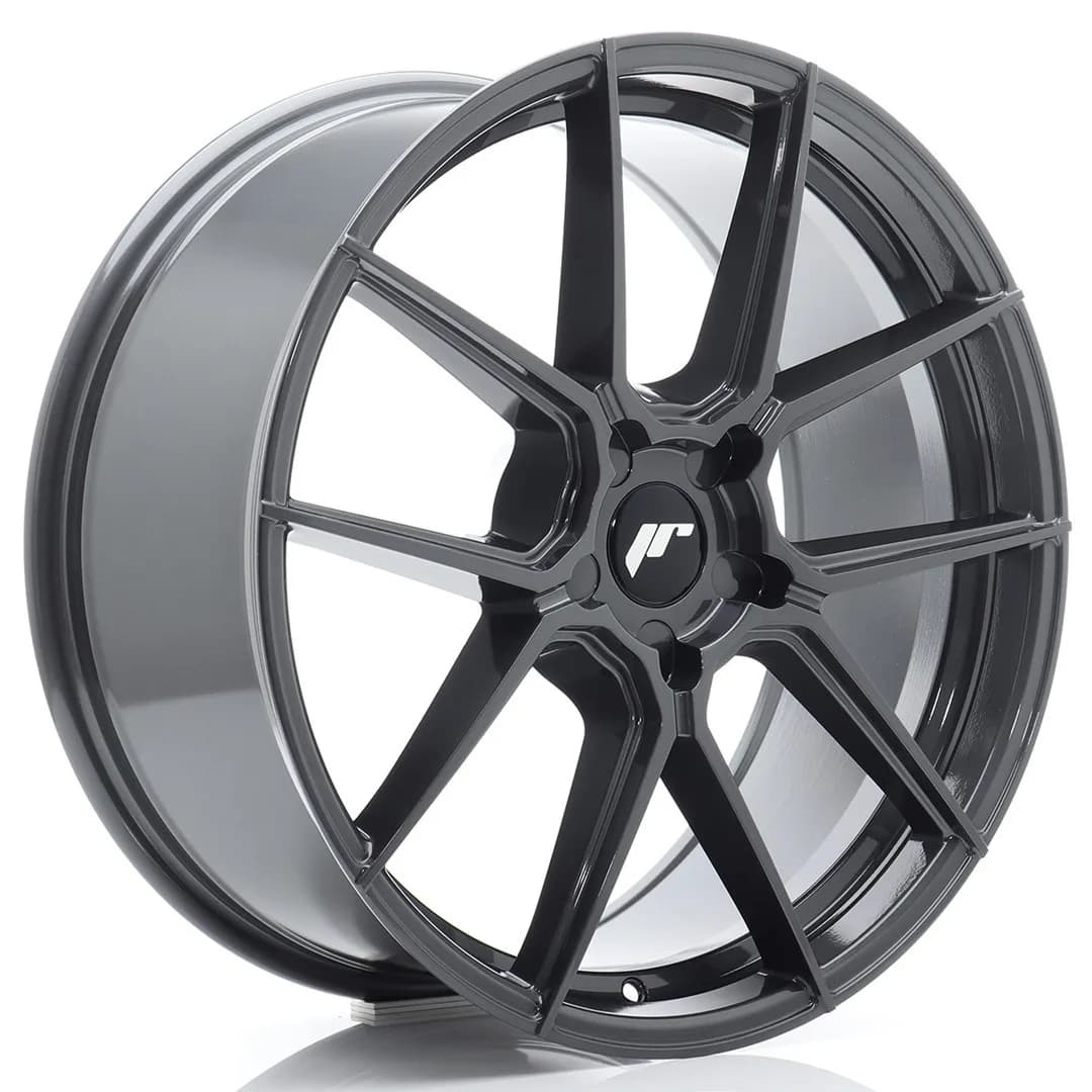 Легкосплавний диск 20" Japan Racing JR30 20x8,5 ET35 5x120 насичений сірий - фото My Tuning Lab