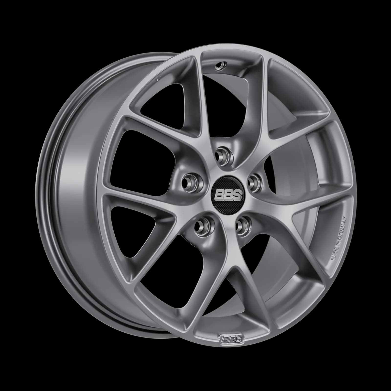 Легкосплавний диск 16" BBS SR 16x7 ET48 5x112 Himalaya Grey сатиновий - фото My Tuning Lab