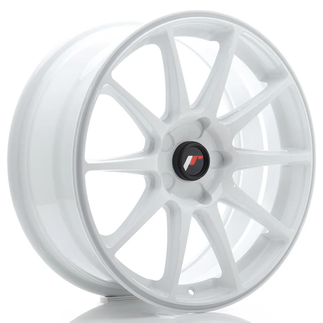 Легкосплавний диск 18" Japan Racing JR11 18x7,5 ET40 5x114,3 білий - фото My Tuning Lab