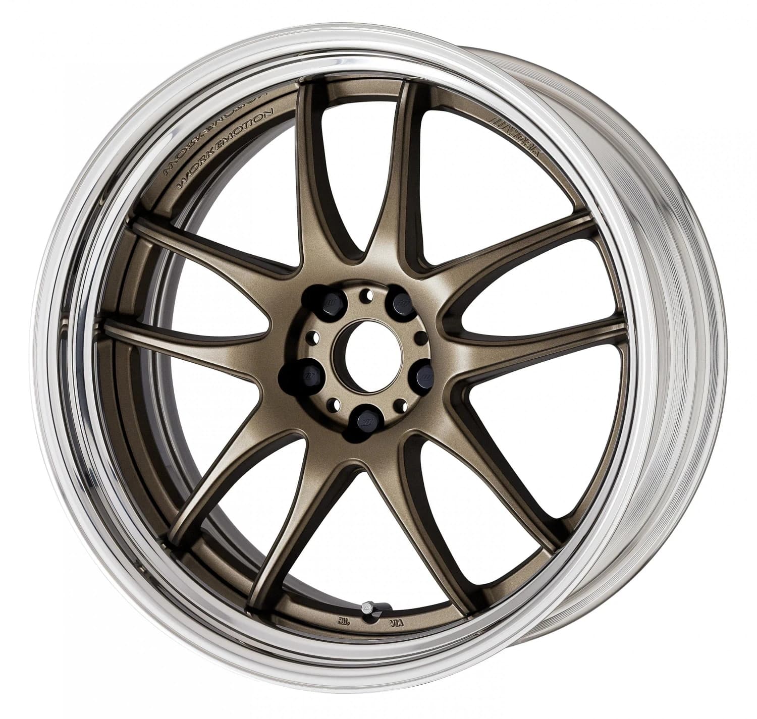 Легкосплавний диск 19" Work Wheels Work Emotion CR-2P Step Rim 19x9 BLANK Matte бронза (AHG) - фото My Tuning Lab