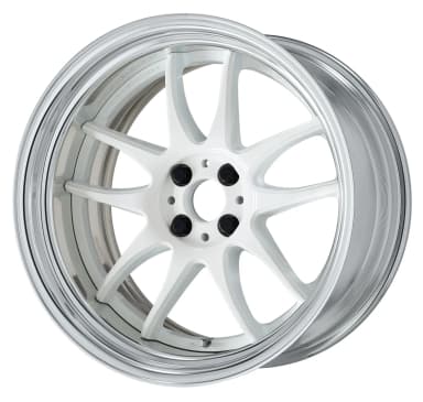 Легкосплавний диск 19" Work Wheels Work Emotion CR-2P Step Rim 19x10,5 BLANK білий (WHT) - фото My Tuning Lab