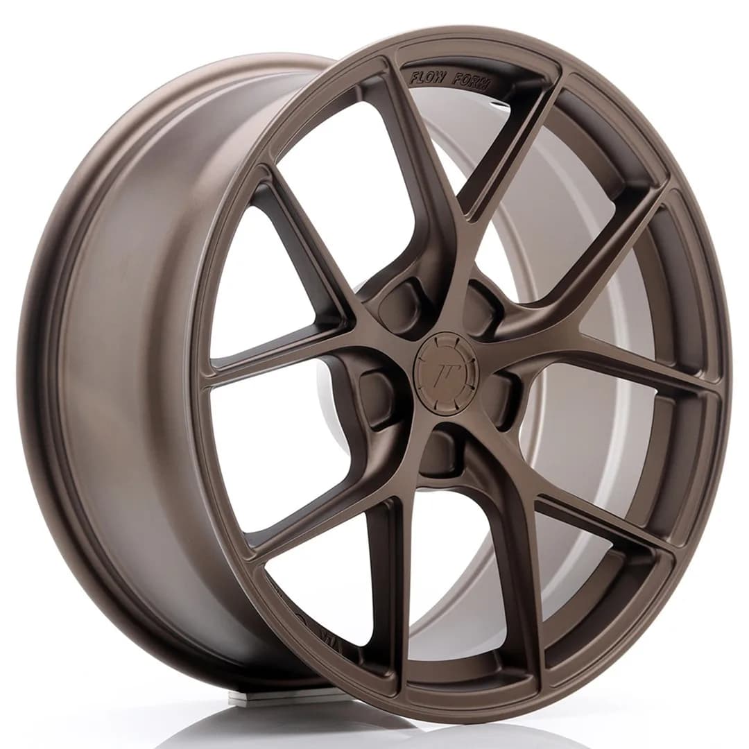 Легкосплавний диск 18" Japan Racing SL01 18x8 ET35 5x120 Matt бронза - фото My Tuning Lab