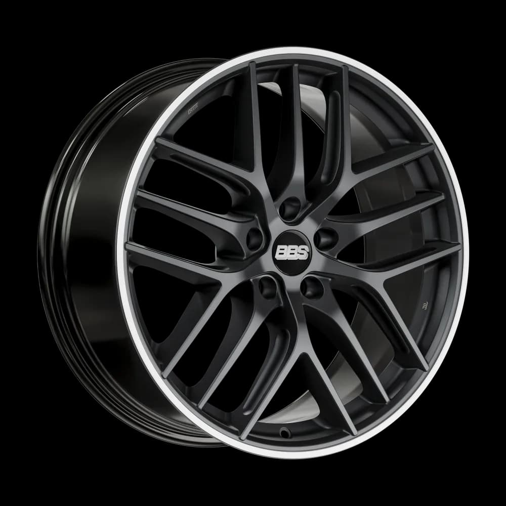 Легкосплавний диск 19" BBS CC-R 19x8,5 ET30 5x112 чорний сатиновий - фото My Tuning Lab