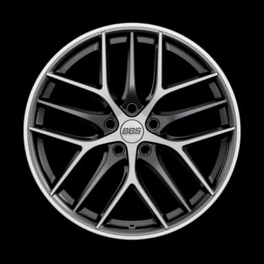 Легкосплавний диск 19" BBS CC-R 19x10 ET38 5x120 сатиновий графіт алмазне фрезерування - фото My Tuning Lab
