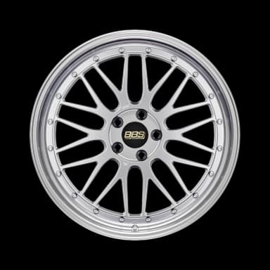 Легкосплавний диск 17" BBS LM 17x7,5 ET40 4x100 Brilliant срібний glossy - фото My Tuning Lab