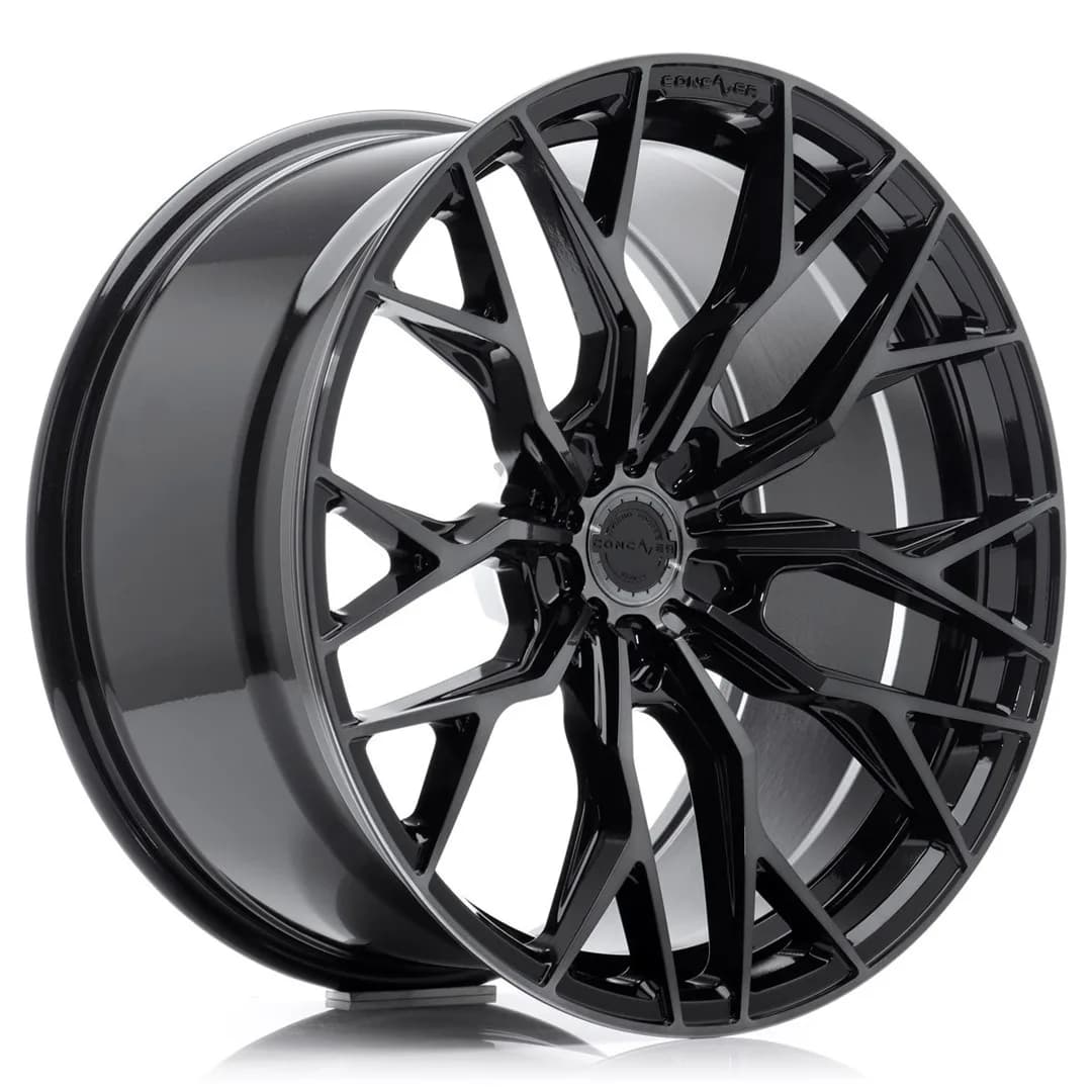 Легкосплавний диск 20" Concaver CVR1 20x9 ET35 5x112 чорний з подвійним тонуванням - фото My Tuning Lab