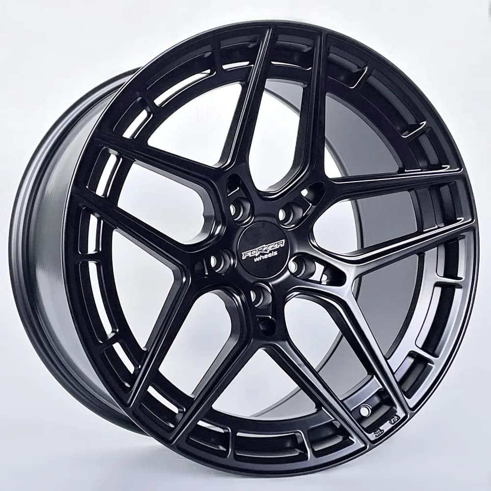 Легкосплавний диск 20" Forzza Magnum 20x11 ET40 5x120 сатиновий чорний - фото My Tuning Lab