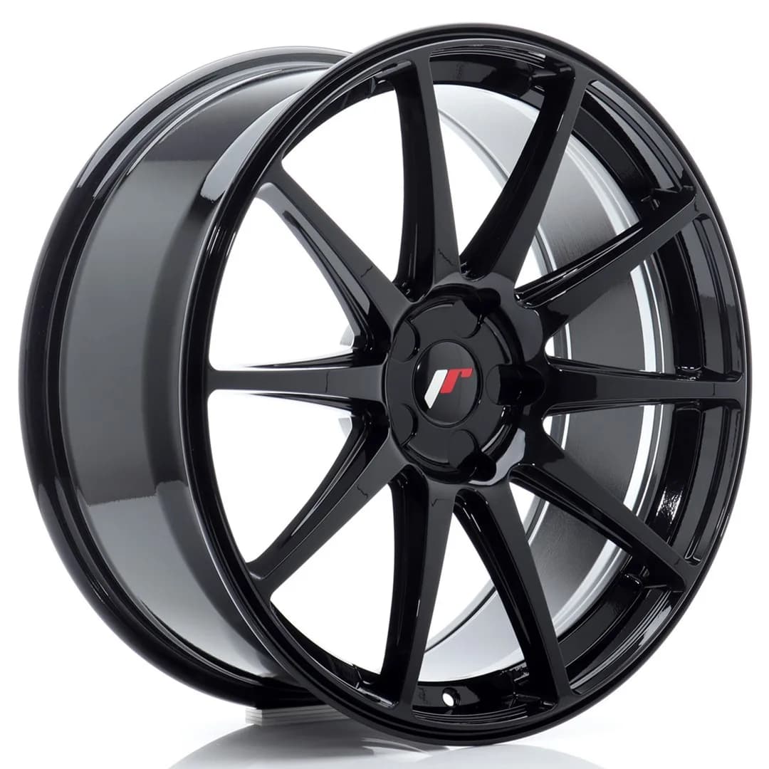 Легкосплавний диск 20" Japan Racing JR11 20x8,5 ET35 5x112 глянцевий чорний - фото My Tuning Lab