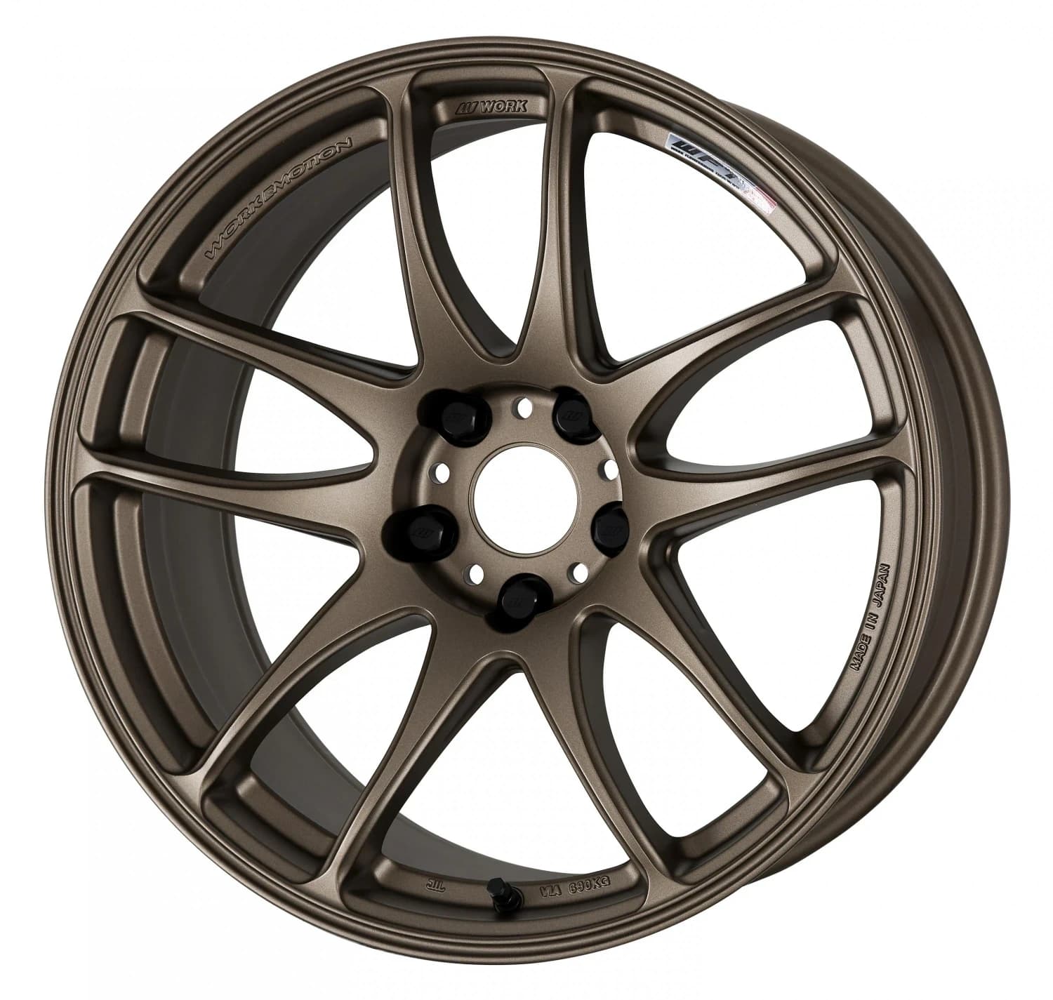 Легкосплавний диск 16" Work Wheels Work Emotion CR Kiwami 16x5,5 BLANK Matte бронза (AHG) - фото My Tuning Lab