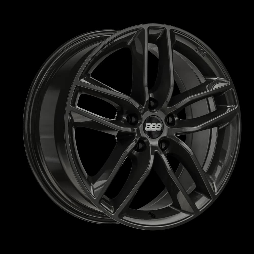Легкосплавний диск 18" BBS SX 18x8 ET45 5x120 Crystal чорний - фото My Tuning Lab