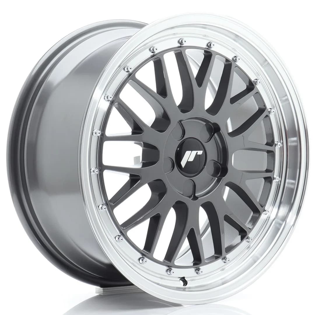 Легкосплавний диск 18" Japan Racing JR23 18x8,5 ET35 5x100 насичений сірий - фото My Tuning Lab