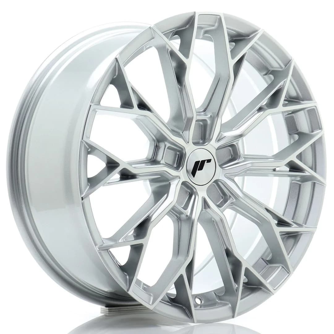 Легкосплавний диск 18" Japan Racing JR49 18x8 ET20-42 5H BLANK срібний з фрезерованою лицьовою частиною - фото My Tuning Lab