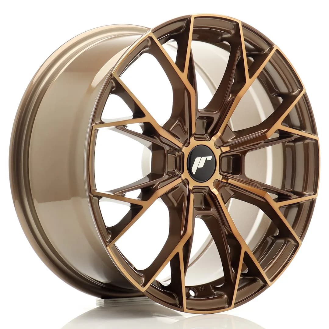 Легкосплавний диск 17" Japan Racing JR49 17x8 ET20-40 4H BLANK платинова бронза - фото My Tuning Lab