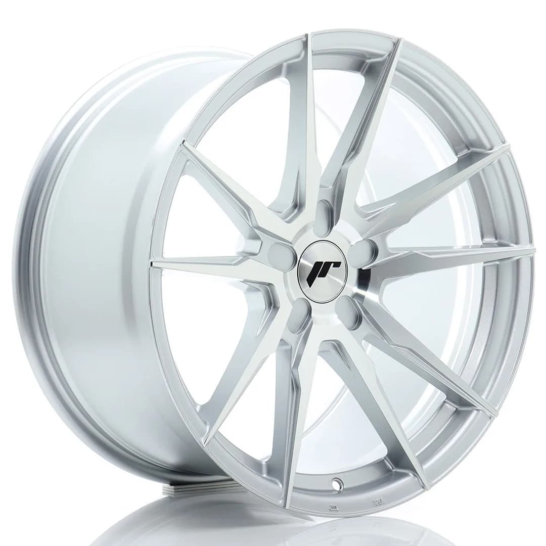 Легкосплавний диск 19" Japan Racing JR21 19x9,5 ET45 5x120 срібний з фрезеруванням - фото My Tuning Lab
