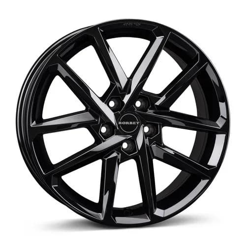 Легкосплавний диск 19" Borbet N 19x8 ET44,9 5x112 чорний Glossy - фото My Tuning Lab