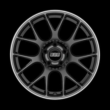 Легкосплавний диск 20" BBS CH-R 20x11,5 ET47 5x130 чорний сатиновий - фото My Tuning Lab