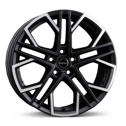Легкосплавний диск 19" Borbet XV 19x8,5 ET45 5x112 black полірований matt - фото My Tuning Lab