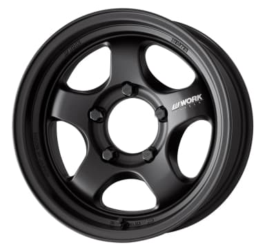 Легкосплавний диск 16" Work Wheels Meister S1-1P SUV 16x8 BLANK матовий чорний (MBL) - фото My Tuning Lab