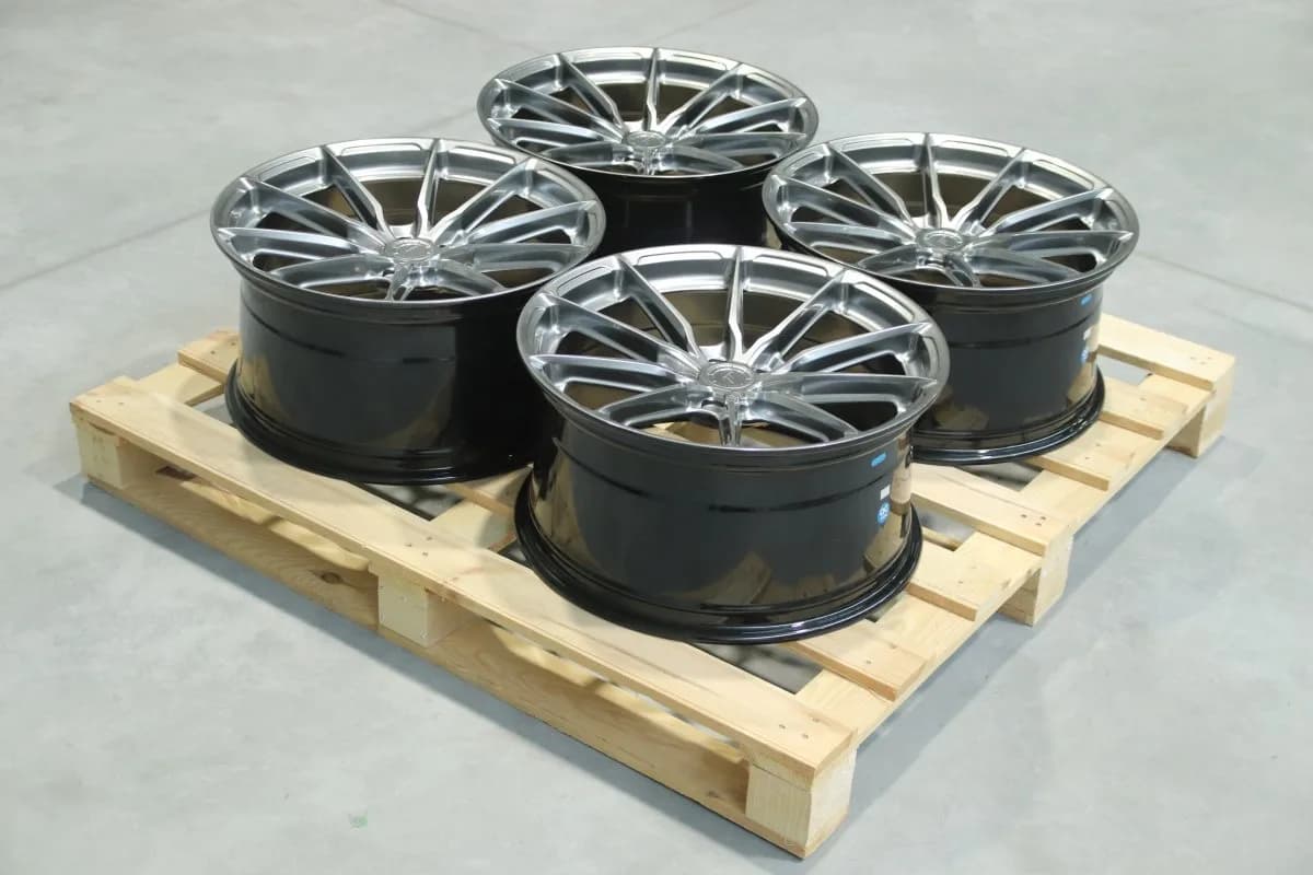 Комплект легкосплавних дисків 19" Japan Racing JR37 19x9,5 ET45 5x112 насичений чорний - фото My Tuning Lab