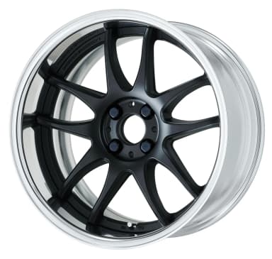 Легкосплавний диск 19" Work Wheels Work Emotion CR-2P 19x7,5 BLANK матовий чорний (MBL) - фото My Tuning Lab