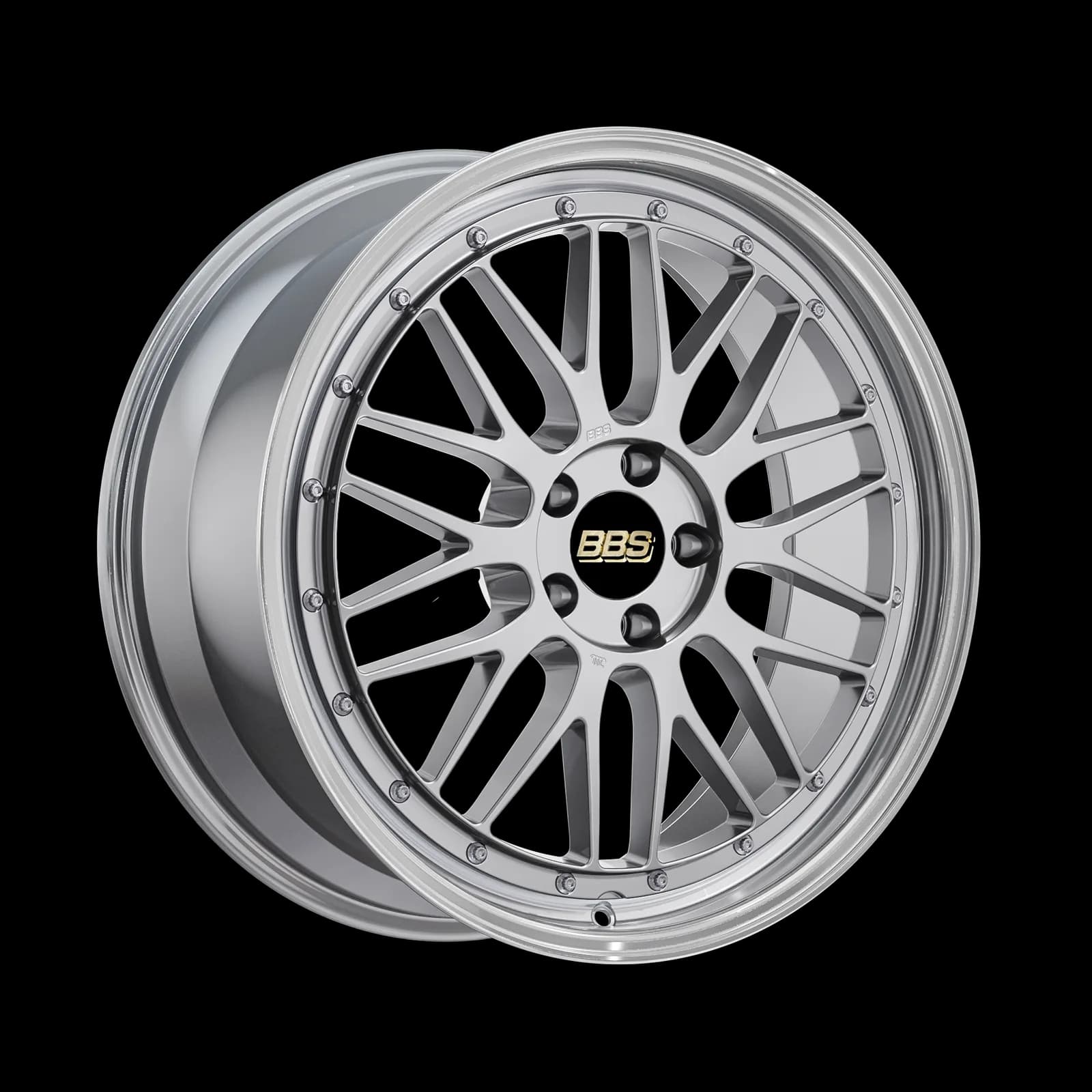 Легкосплавний диск 17" BBS LM 17x7,5 ET40 4x100 Brilliant срібний glossy - фото My Tuning Lab