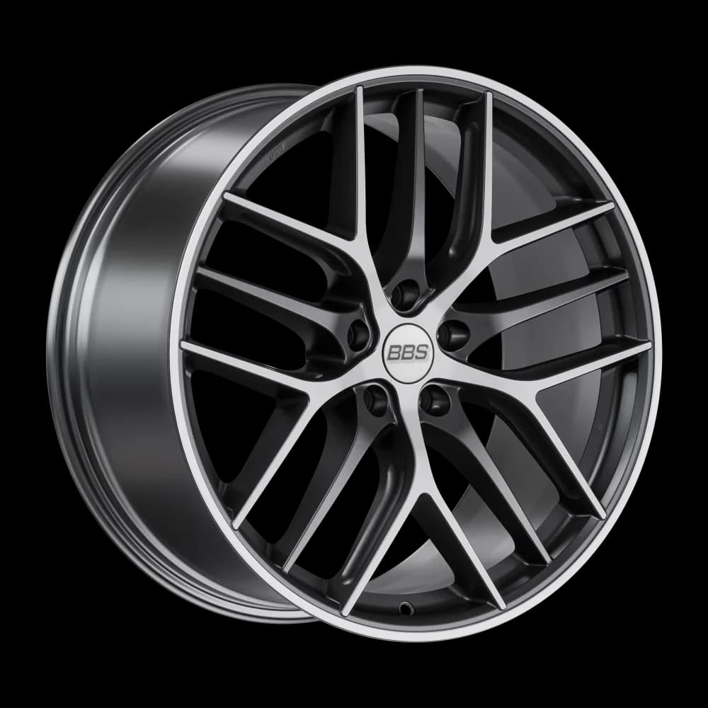 Легкосплавний диск 20" BBS CC-R 20x9,5 ET20 5x112 сатиновий графіт алмазне фрезерування - фото My Tuning Lab